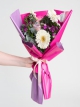 Gerbera Rüyası ve Renkli Güller Buketi